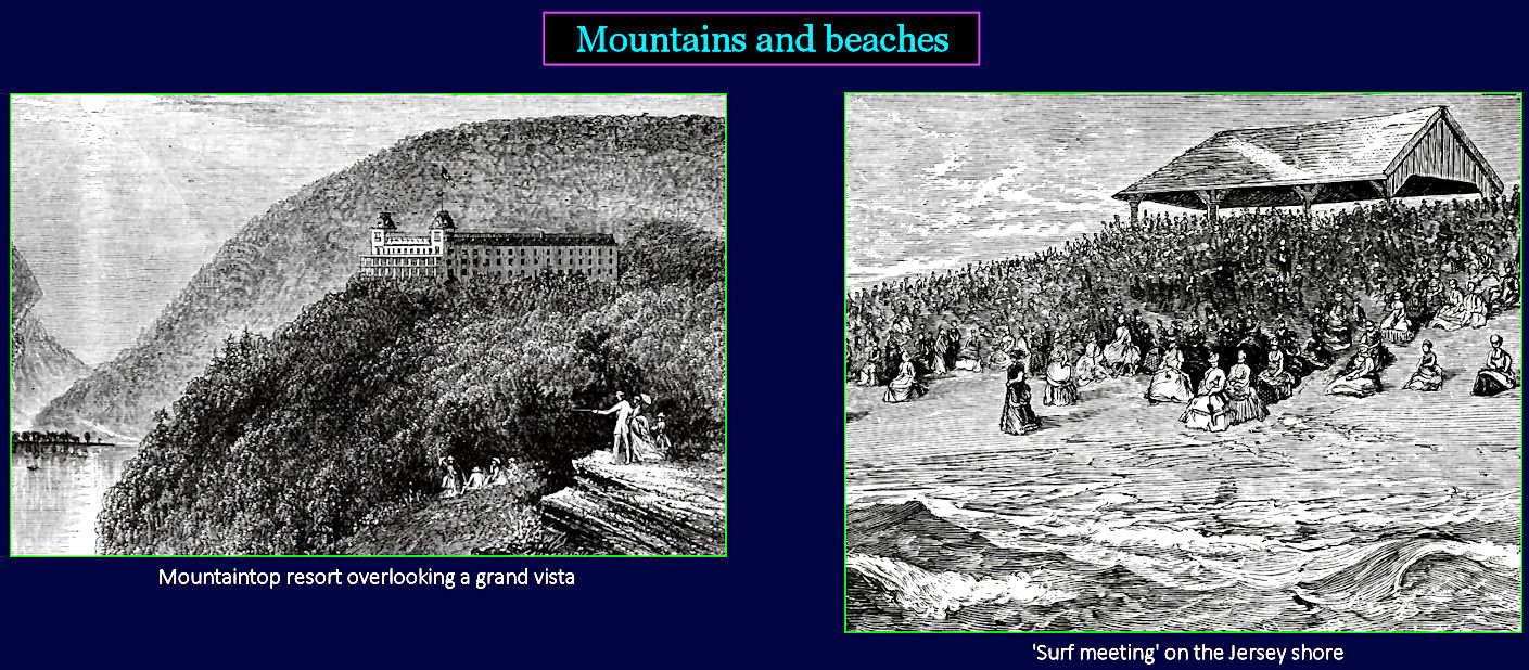 Mountains and beaches, 1890